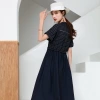 Jimmy Seio Fashion Dress 2021 New Korean version mid-length A-line dress, waisted and slimming, French high-end details Picture